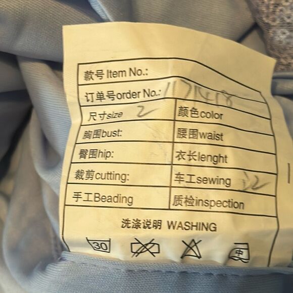 Women’s Lavender Sequined One Shoulder Short Prom Party Homecoming Dress Size 2 - Picture 13 of 13